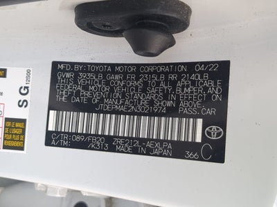 2022 Toyota Corolla LE