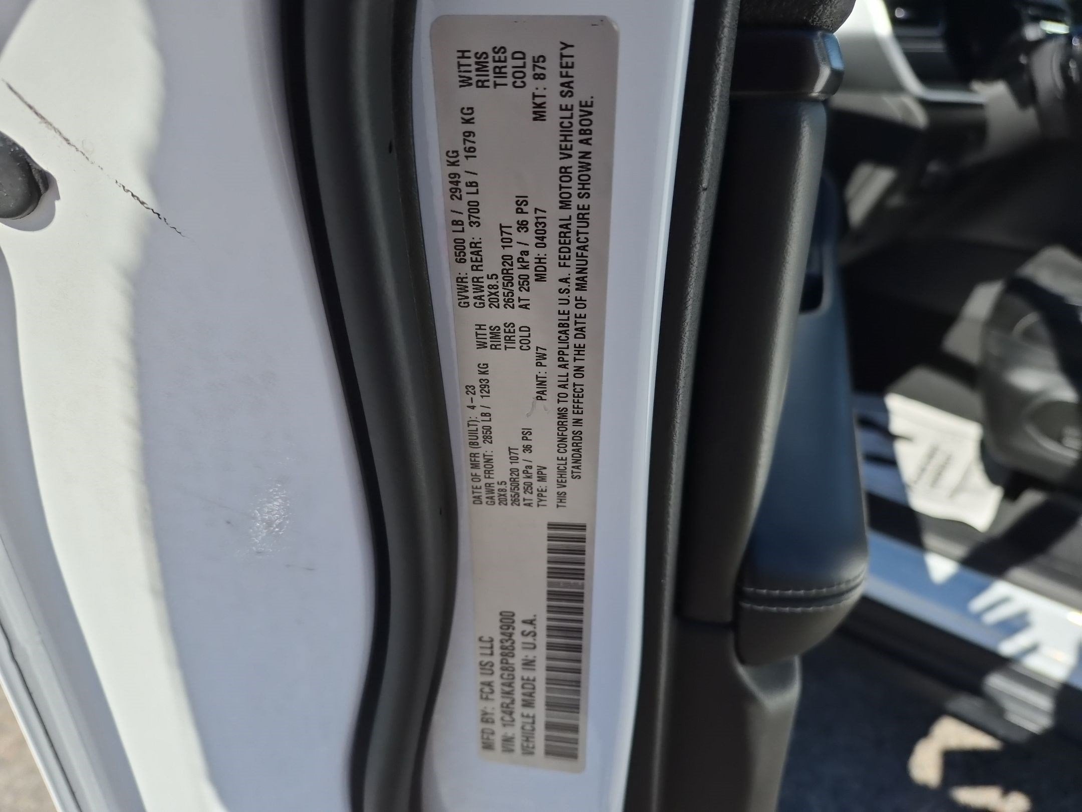 2023 Jeep Grand Cherokee L Altitude 4x4