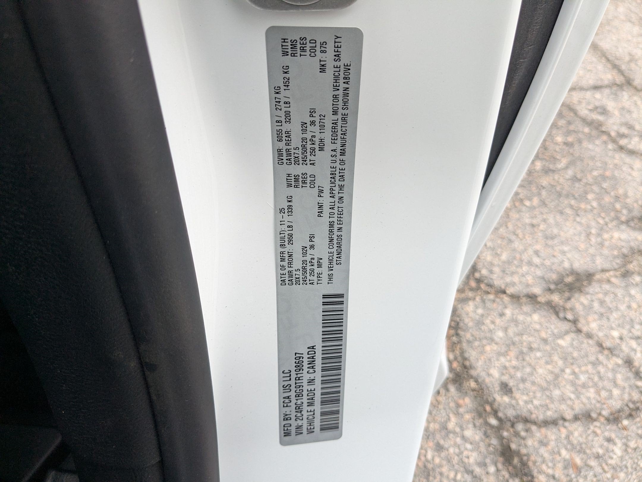 2026 Chrysler Pacifica PACIFICA SELECT