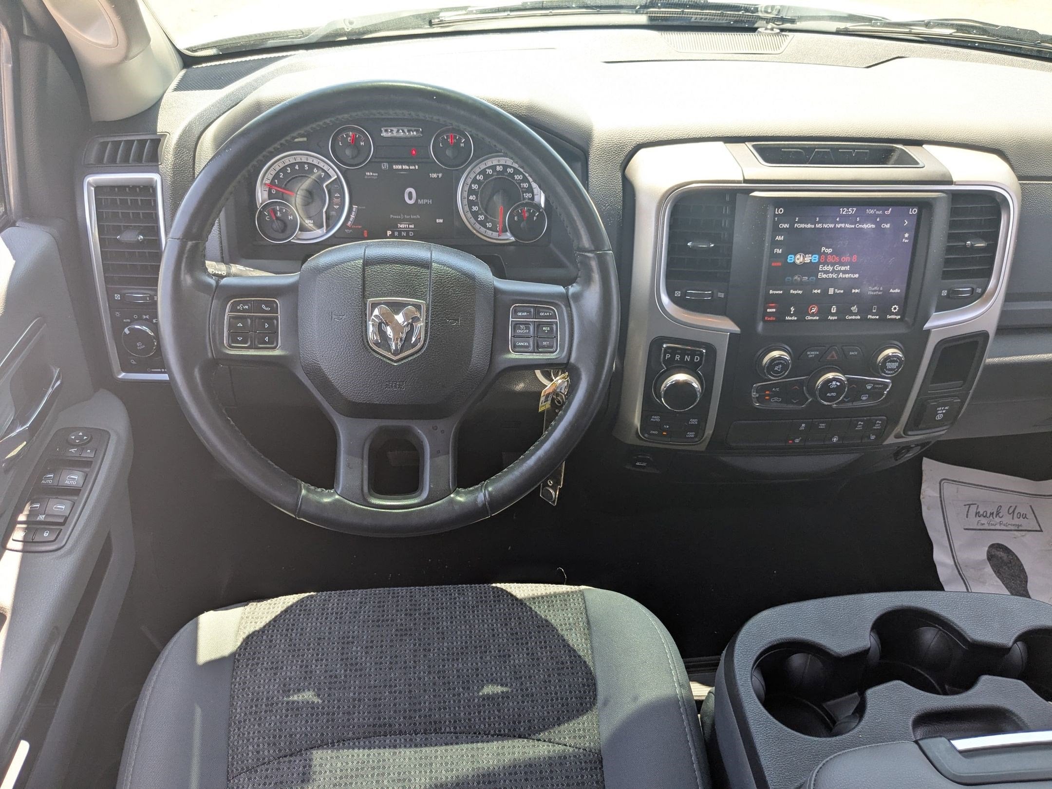2018 RAM 1500 Big Horn Crew Cab 4x4 5'7' Box