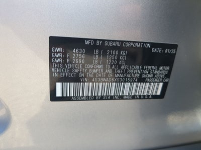 2025 Subaru Legacy Premium