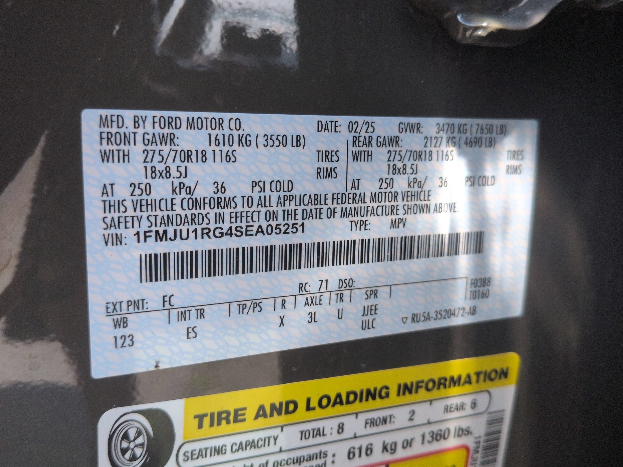 2025 Ford Expedition Tremor