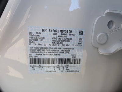 2027 Ford Explorer Platinum
