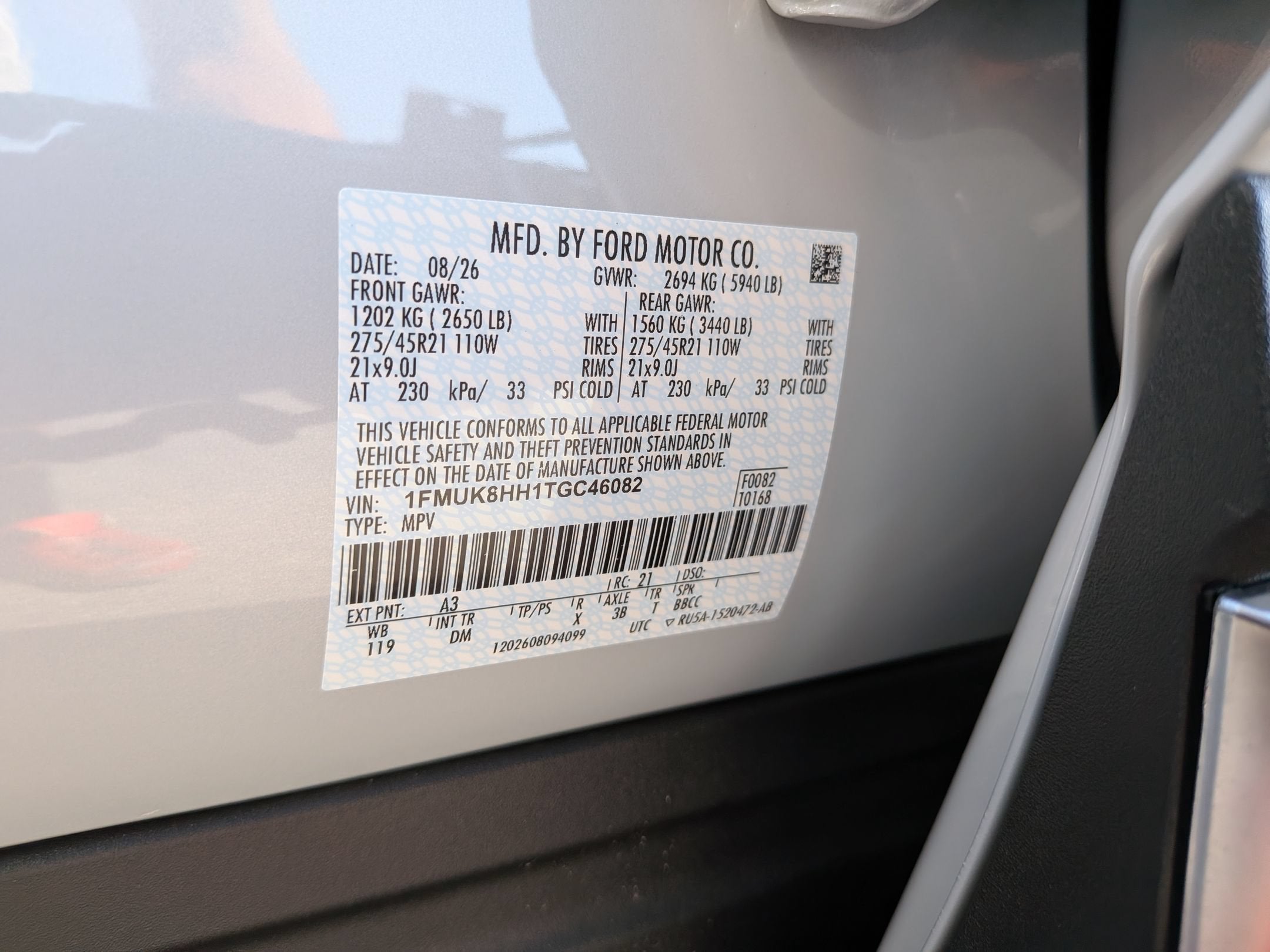 2026 Ford Explorer Platinum