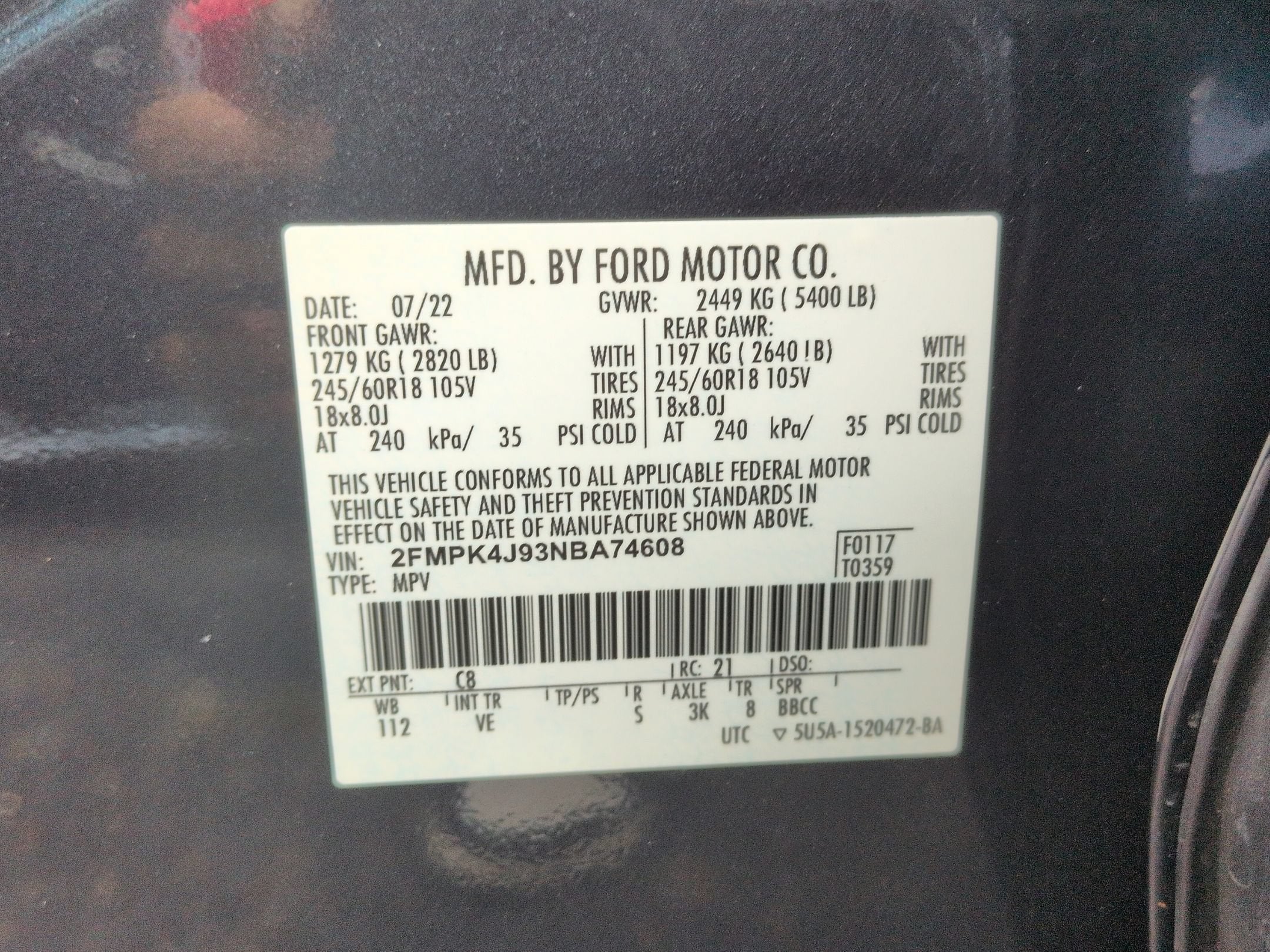 2022 Ford Edge SEL