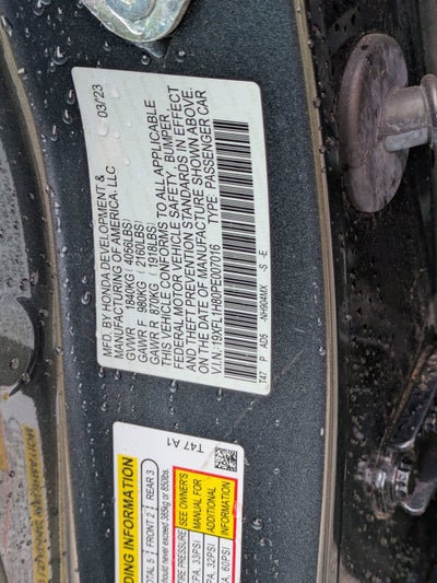 2023 Honda Civic Hatchback Sport Touring