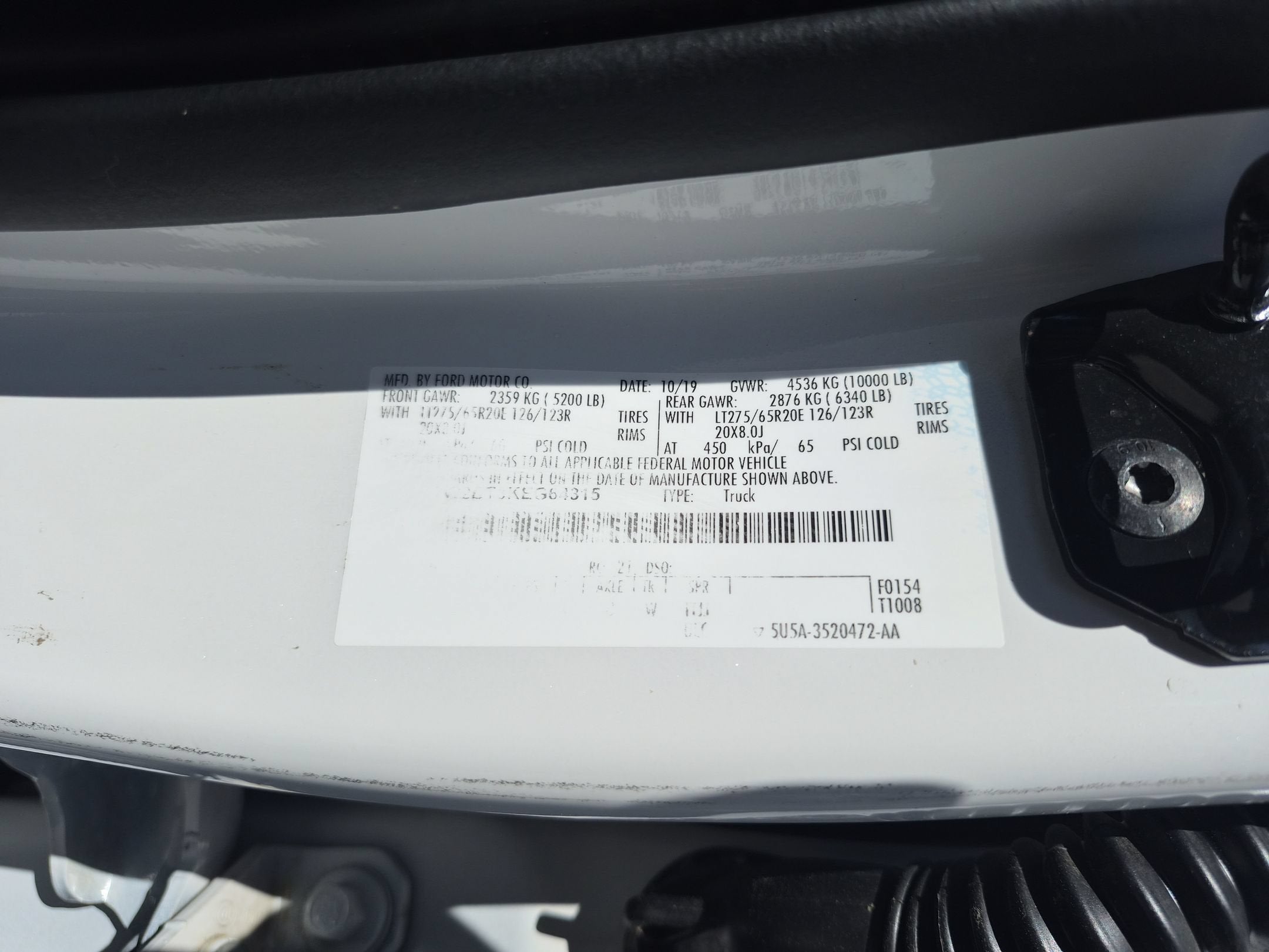 2019 Ford Super Duty F-250 SRW LARIAT