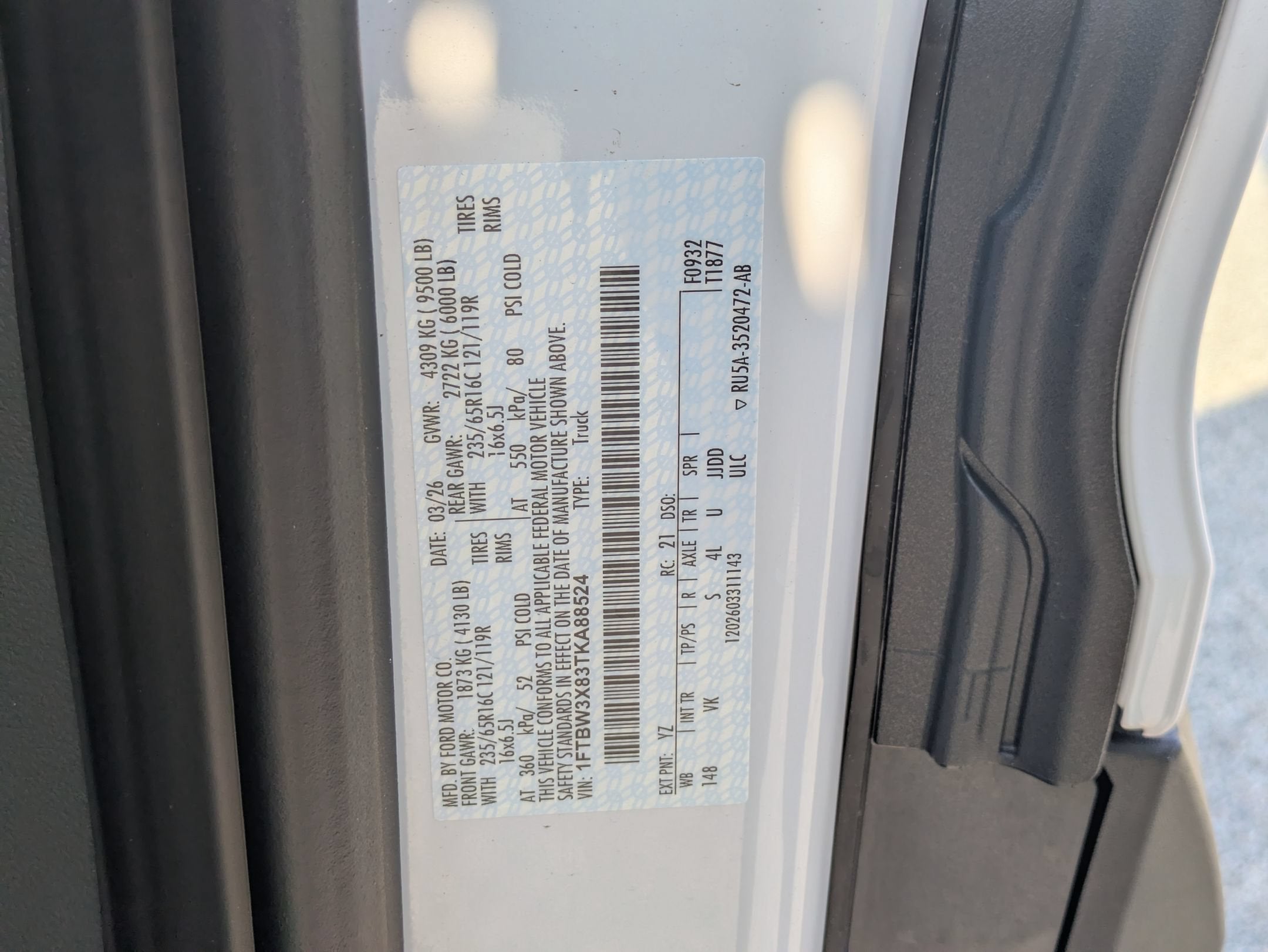 2026 Ford Transit Cargo Van Cargo Van