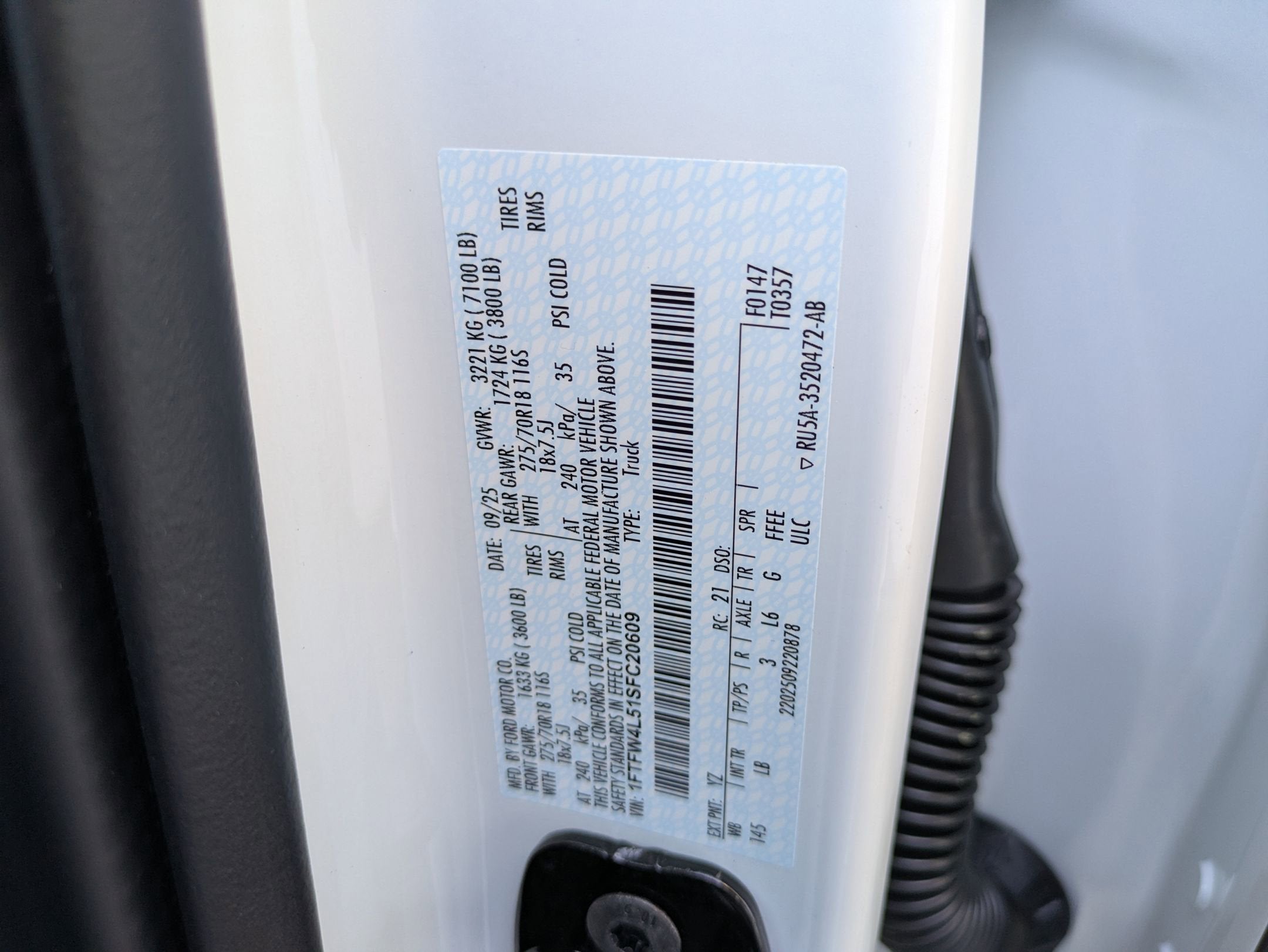 2025 Ford F-150 Tremor