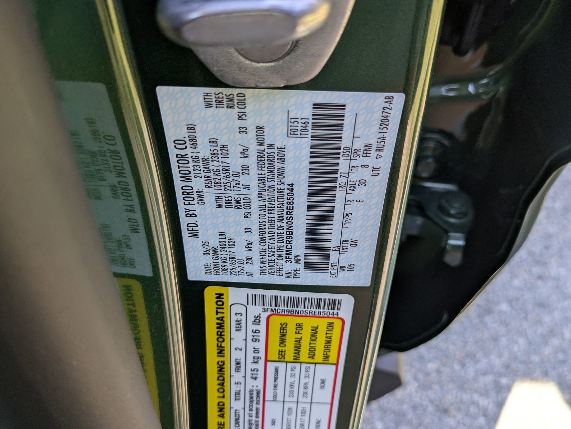 2025 Ford Bronco Sport Big Bend