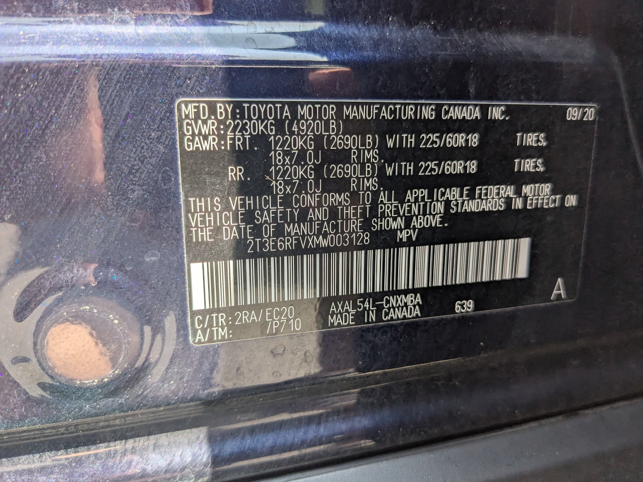 2021 Toyota RAV4 Hybrid XSE