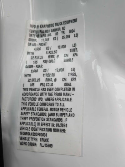 2025 Ford F-650SD Base