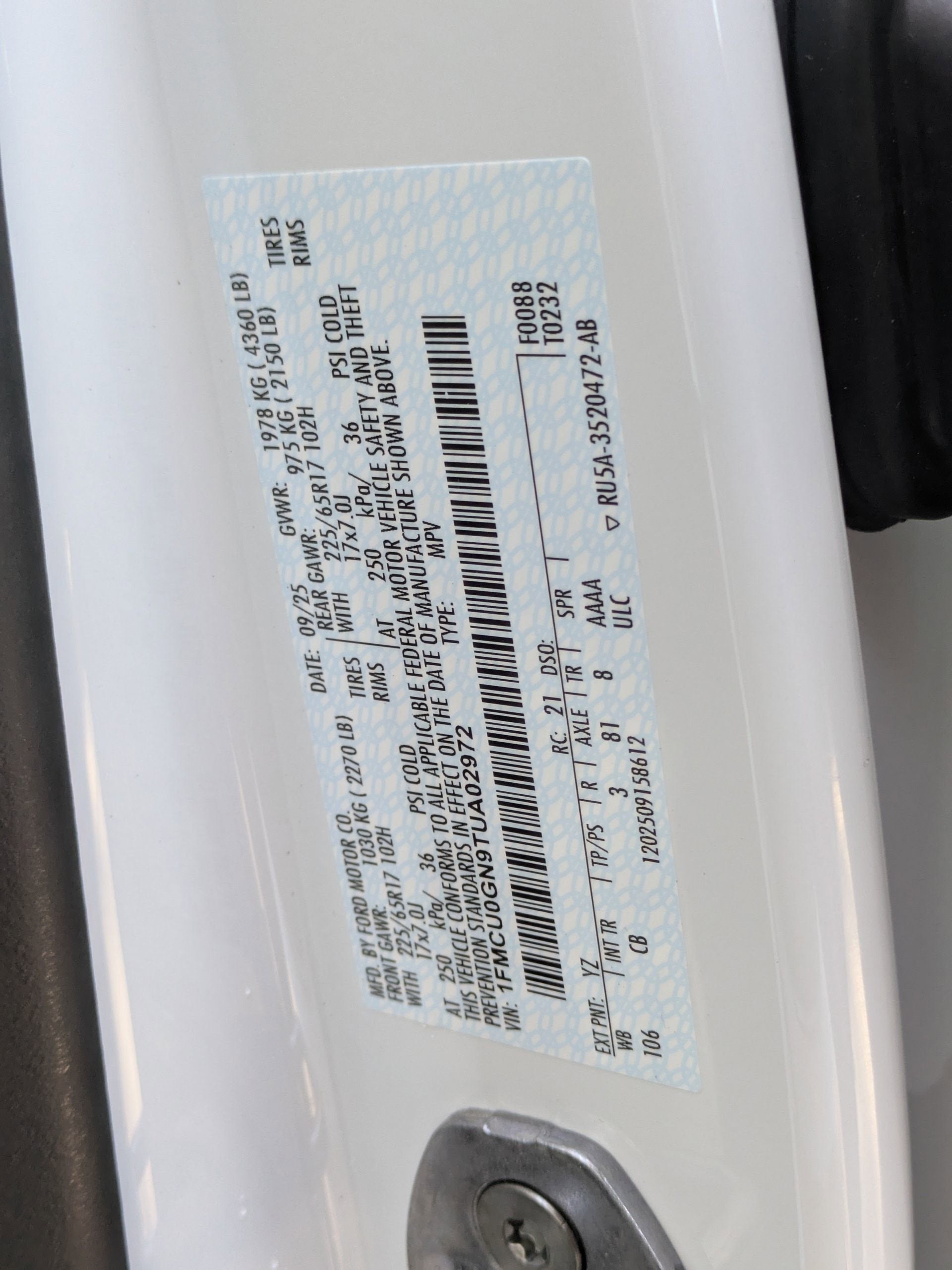 2026 Ford Escape Active