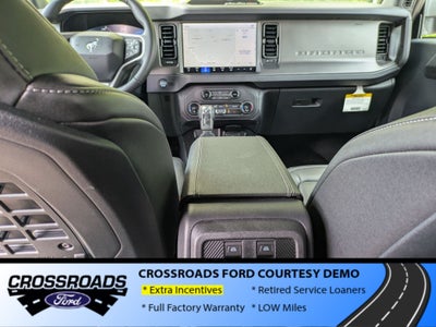 2025 Ford Bronco Big Bend - Crossroads Courtesy Demo