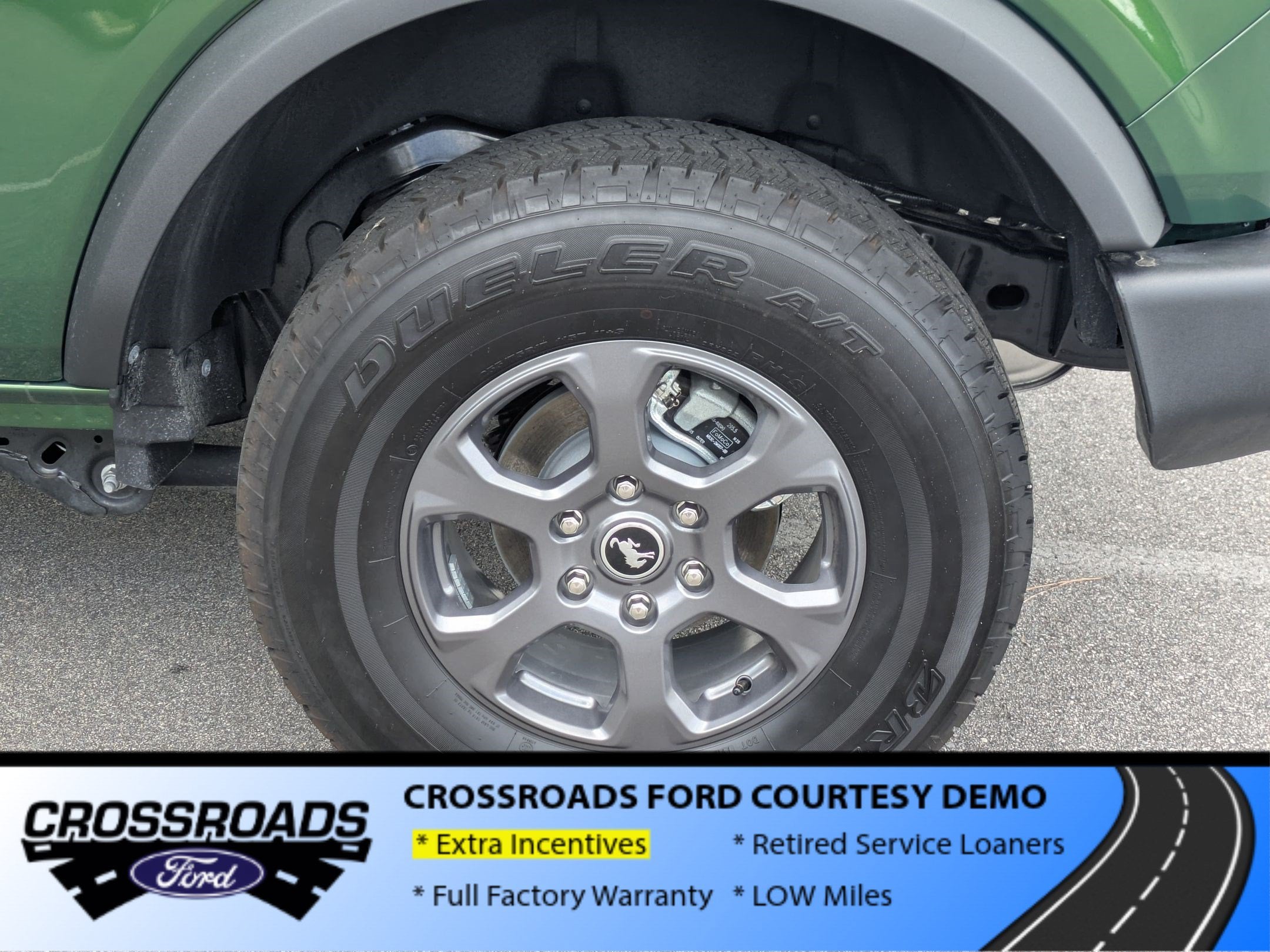 2025 Ford Bronco Big Bend - Crossroads Courtesy Demo
