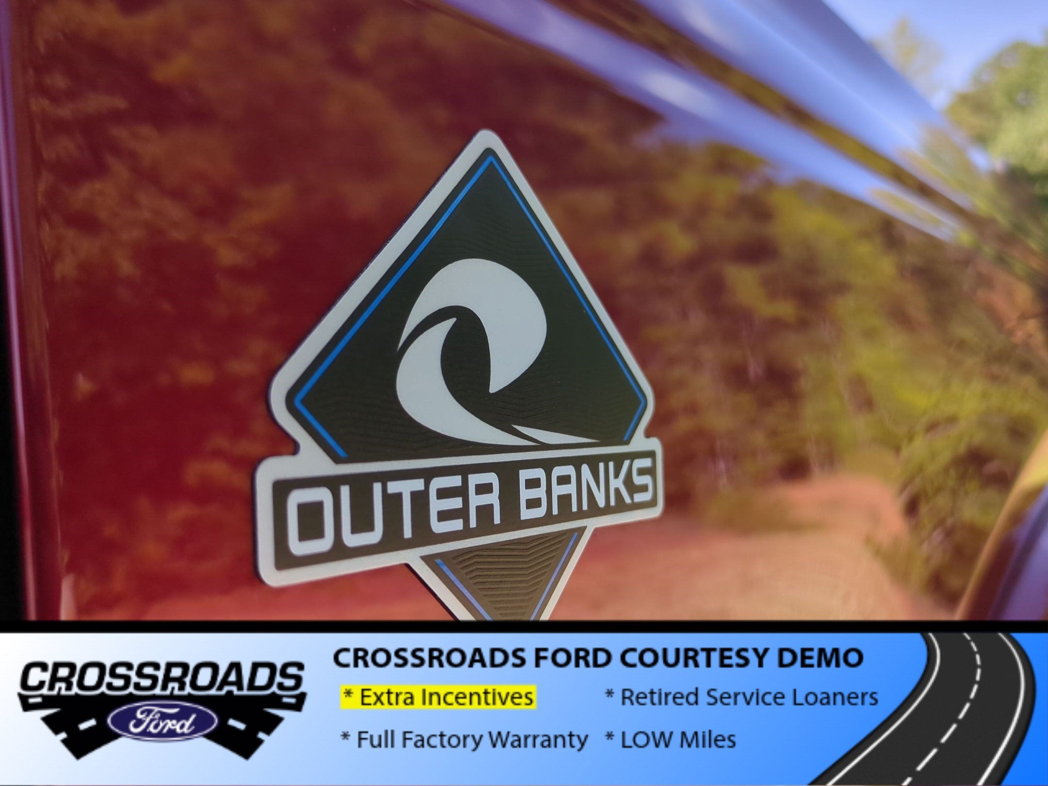2026 Ford Bronco Outer Banks - Crossroads Courtesy Demo