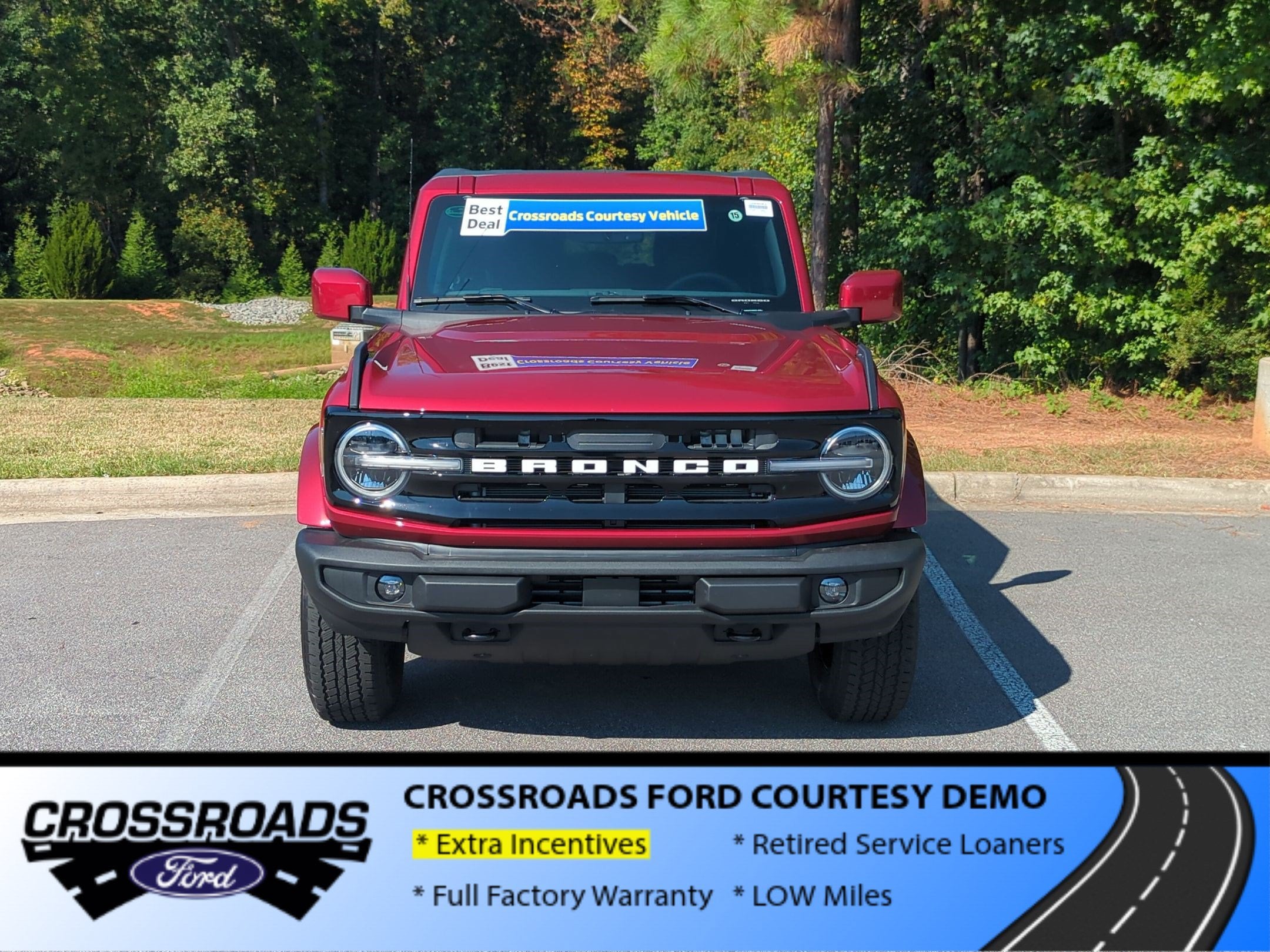 2026 Ford Bronco Outer Banks - Crossroads Courtesy Demo
