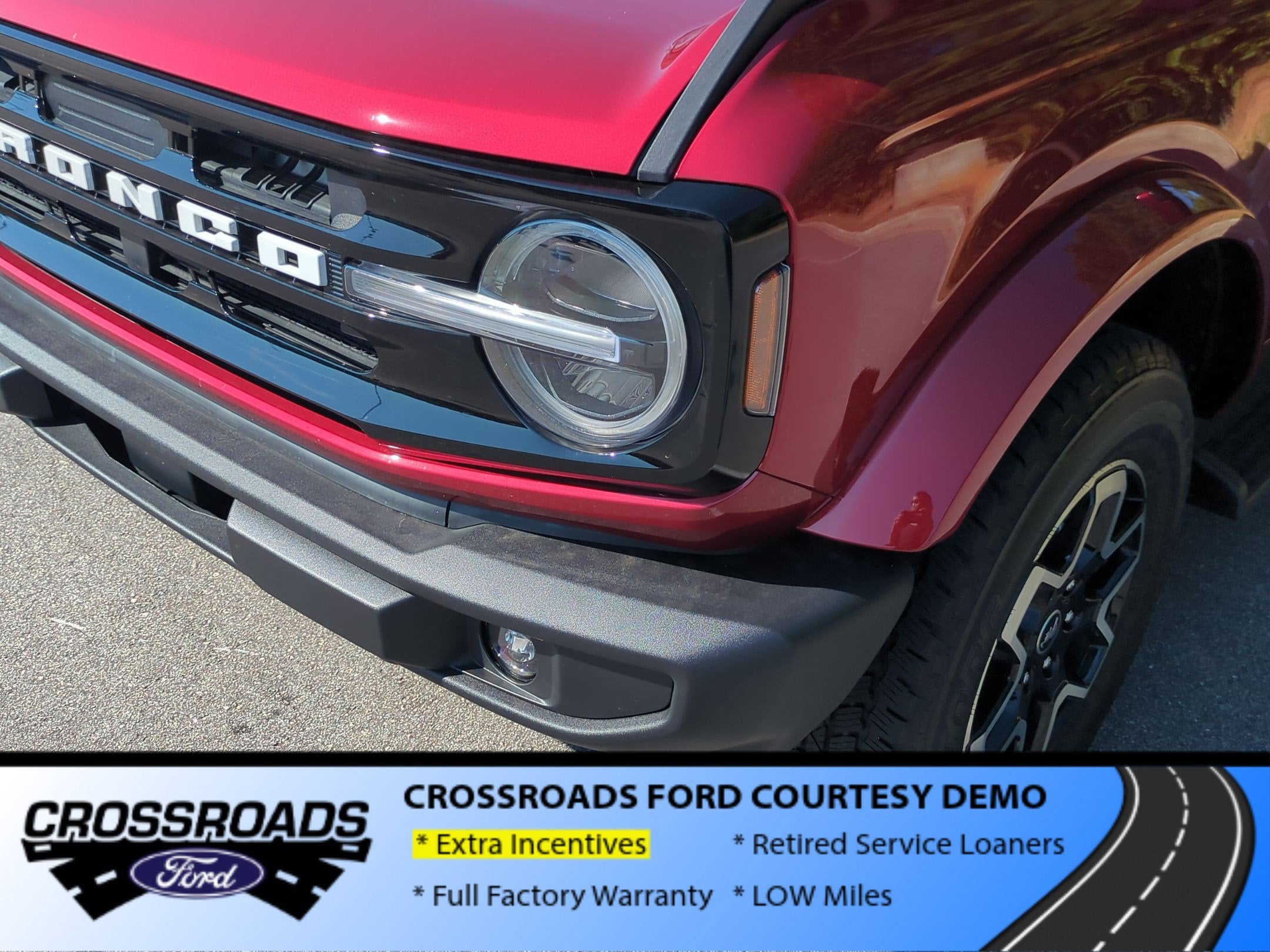 2026 Ford Bronco Outer Banks - Crossroads Courtesy Demo