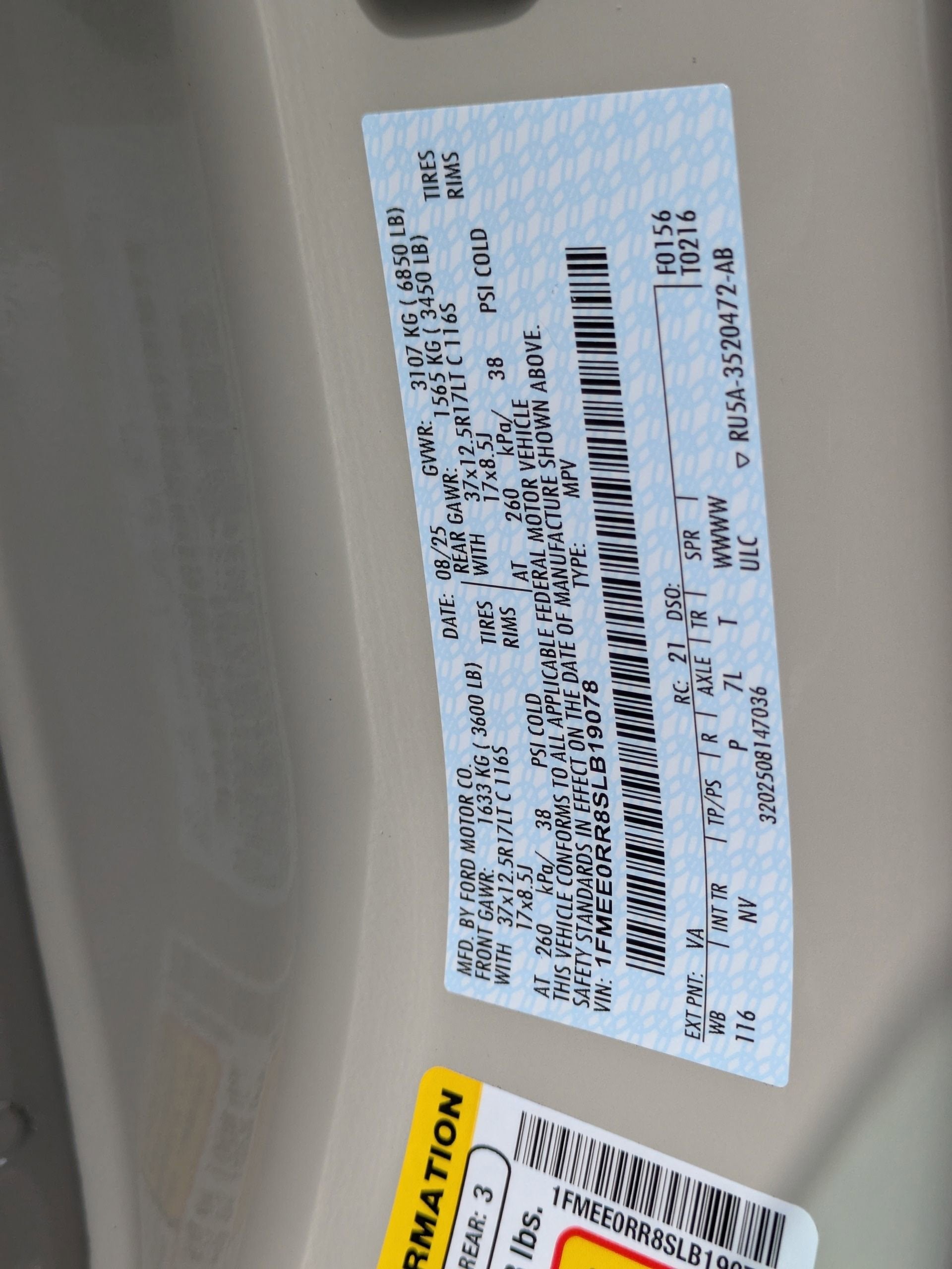 2025 Ford Bronco Raptor