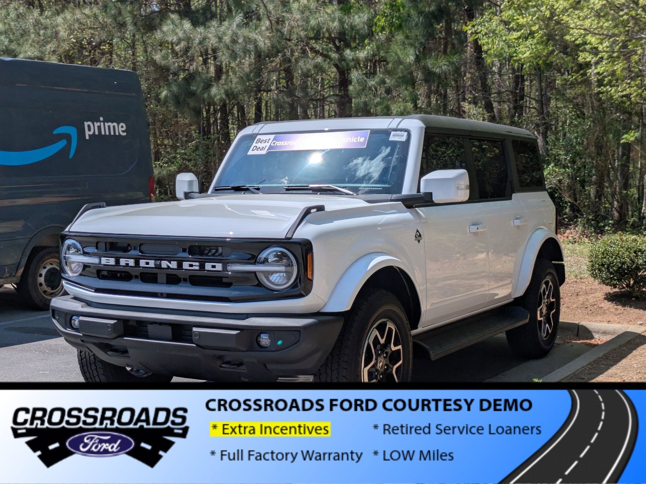 2025 Ford Bronco Outer Banks - Crossroads Courtesy Demo