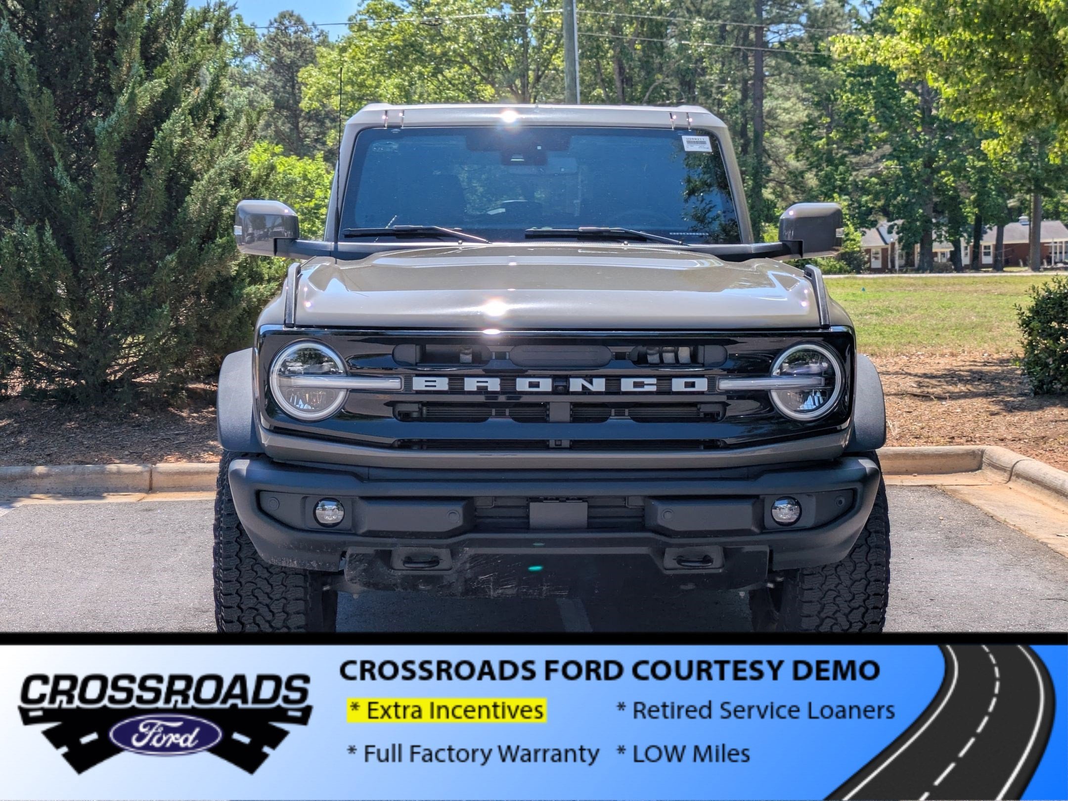 2025 Ford Bronco Outer Banks - Crossroads Courtesy Demo
