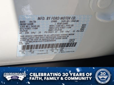 2026 Ford Explorer Platinum