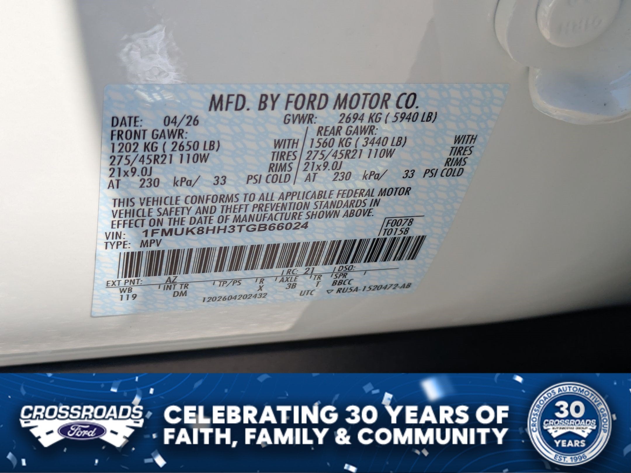 2026 Ford Explorer Platinum