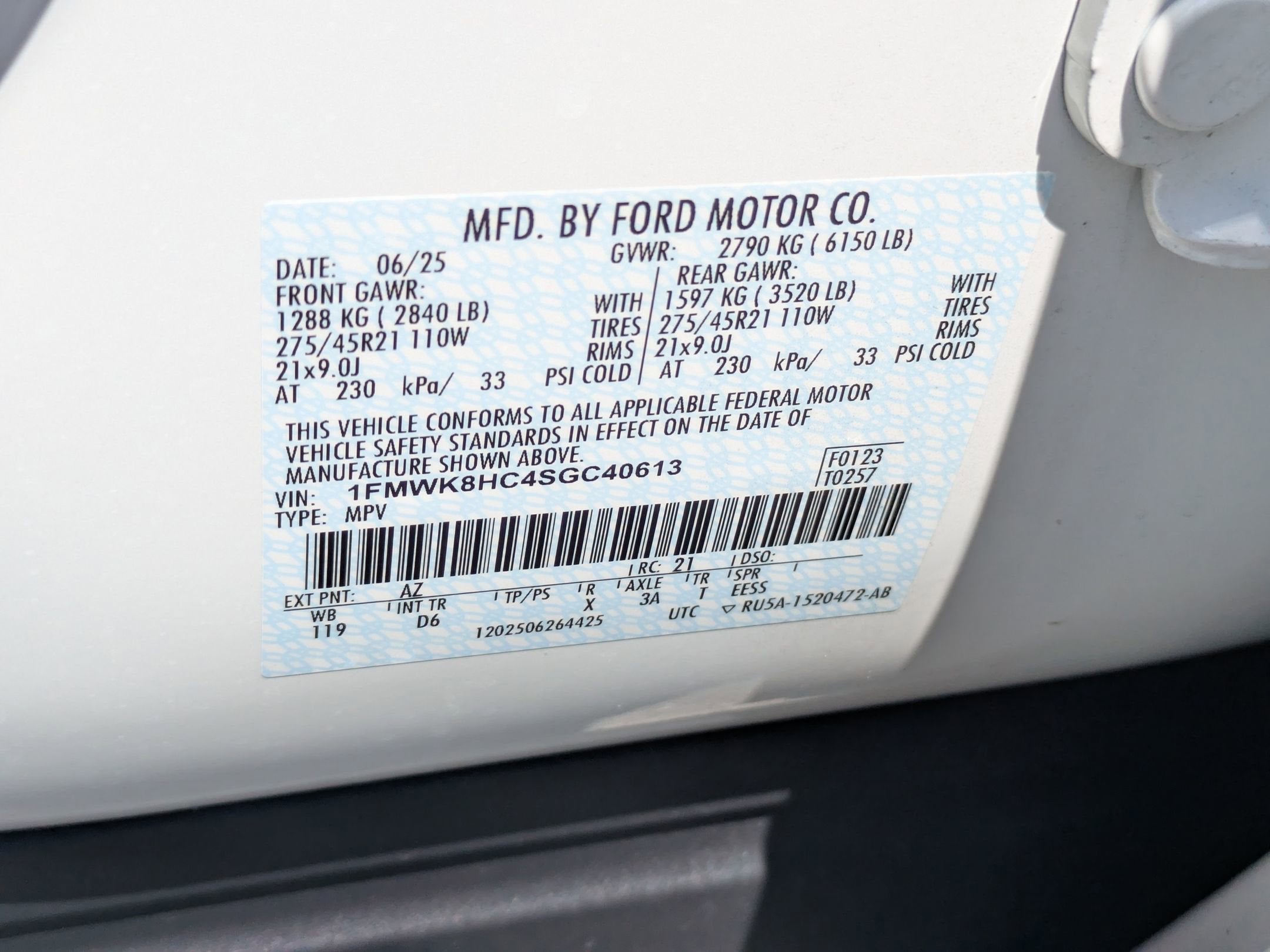 2025 Ford Explorer Platinum