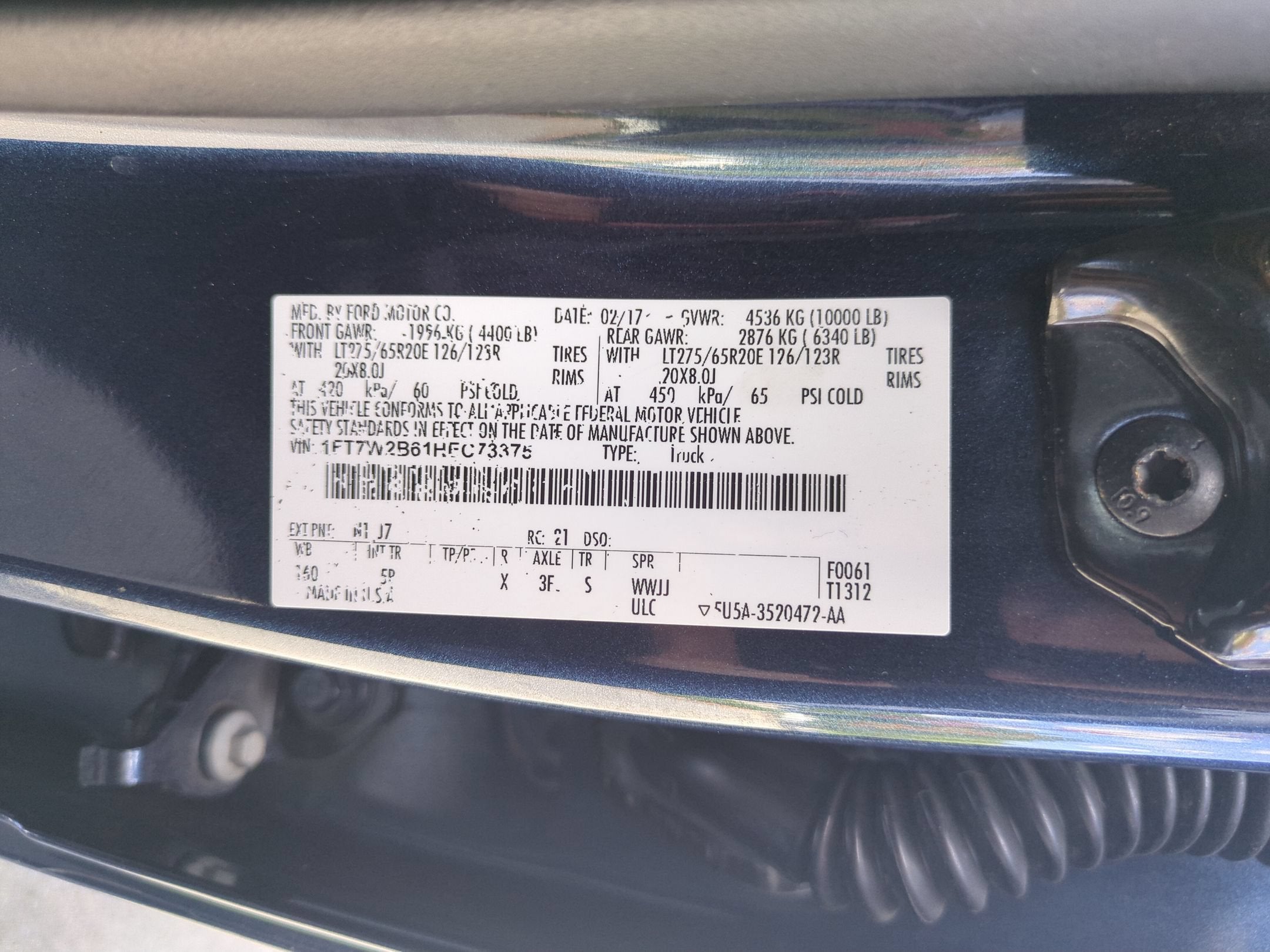 2017 Ford Super Duty F-250 SRW Lariat
