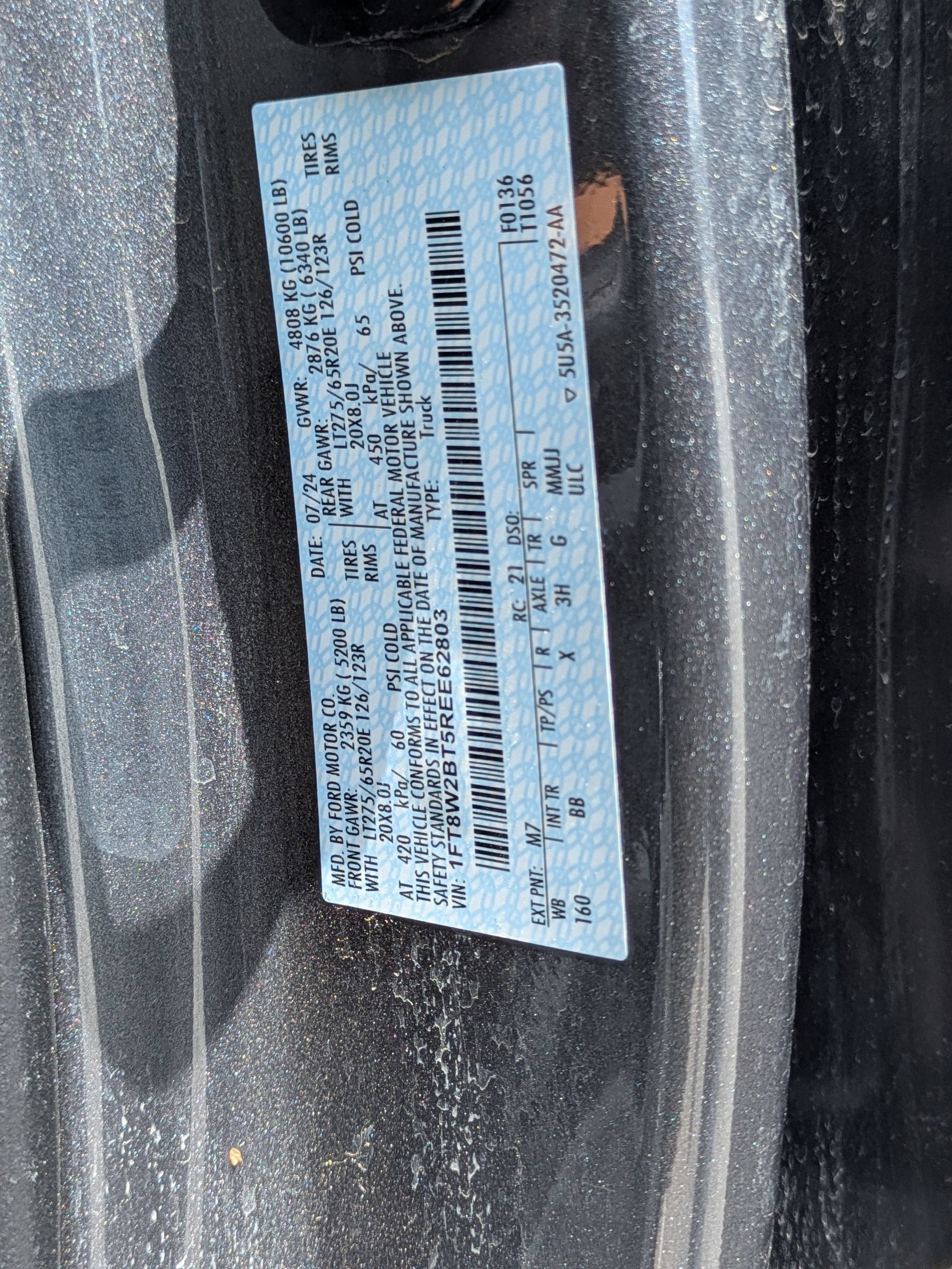2024 Ford Super Duty F-250 SRW Platinum