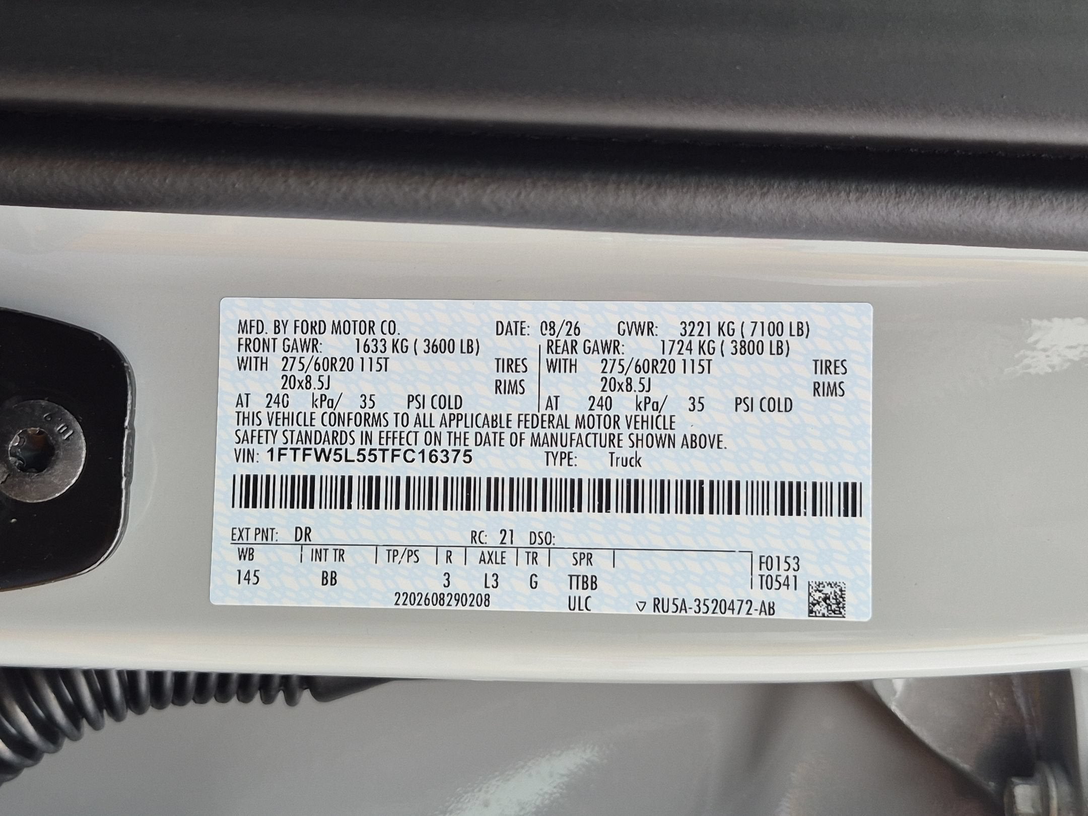 2026 Ford F-150 LARIAT