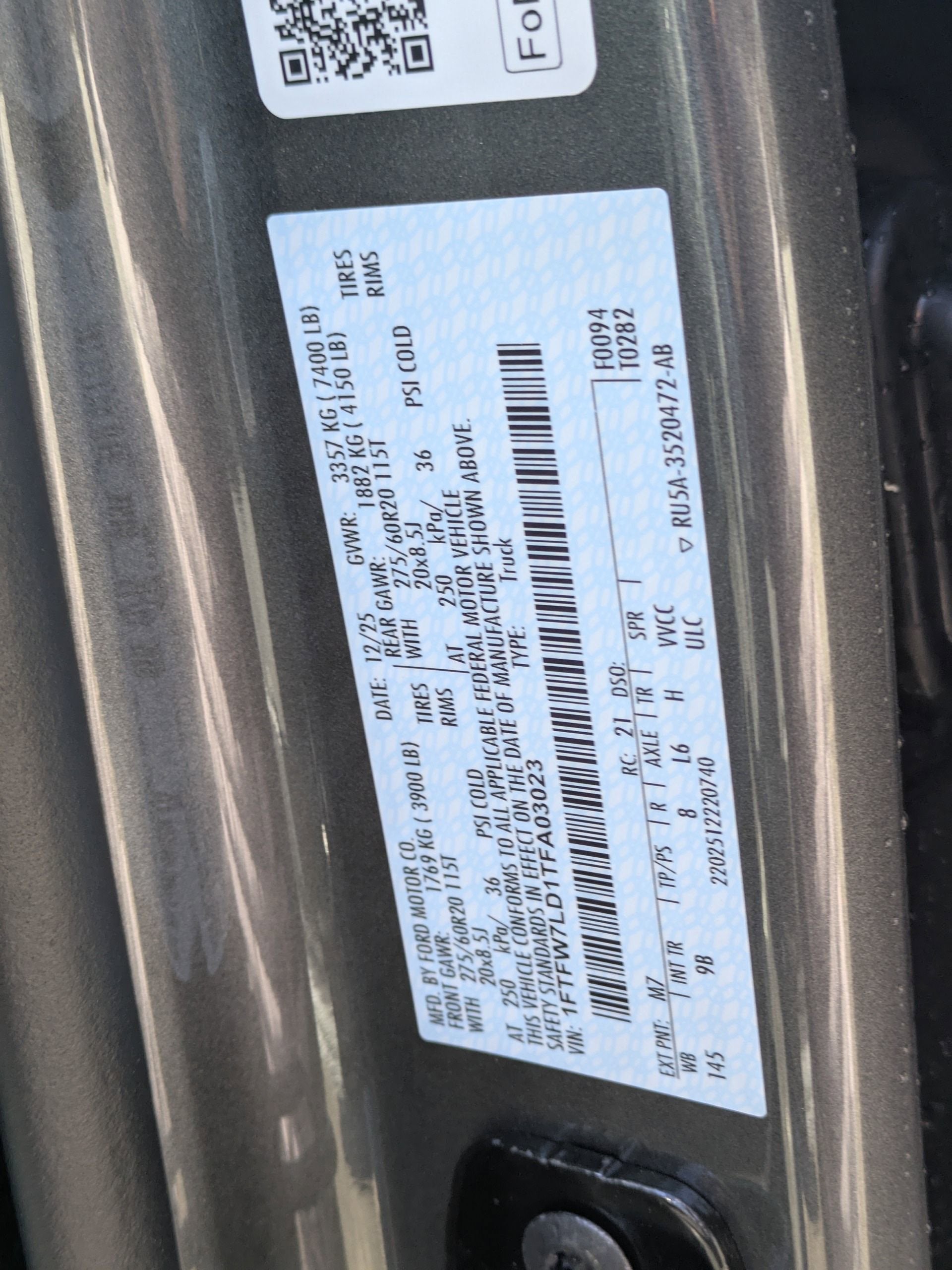 2026 Ford F-150 Platinum