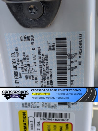 2025 Ford Bronco Sport Big Bend - Crossroads Courtesy Demo