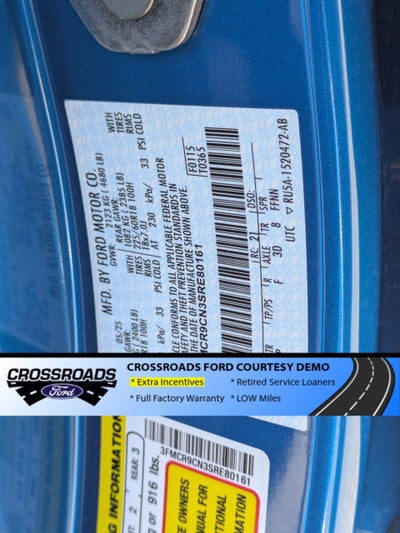 2025 Ford Bronco Sport Outer Banks - Crossroads Courtesy Demo