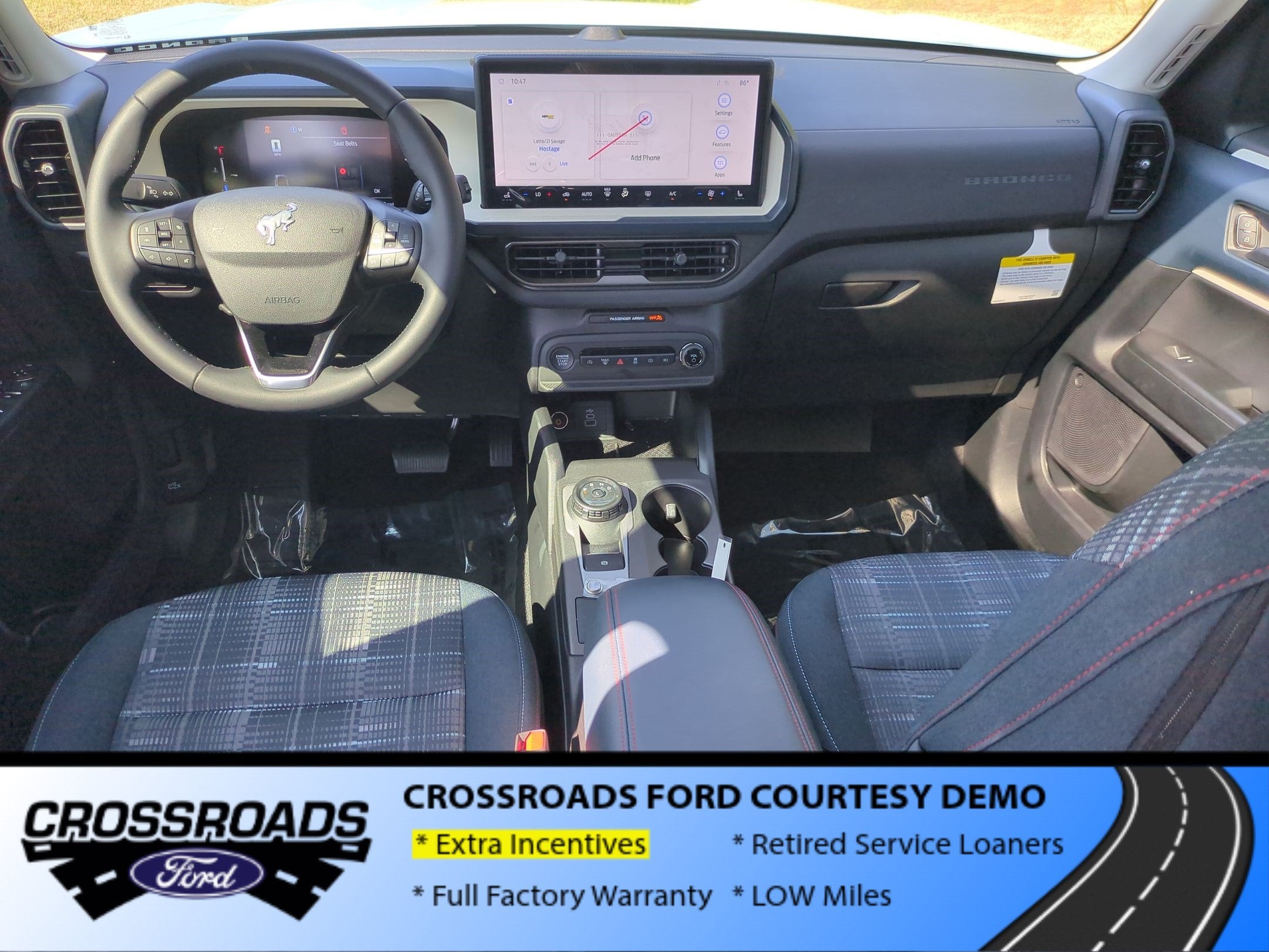 2026 Ford Bronco Sport Heritage - Crossroads Courtesy Vehicle