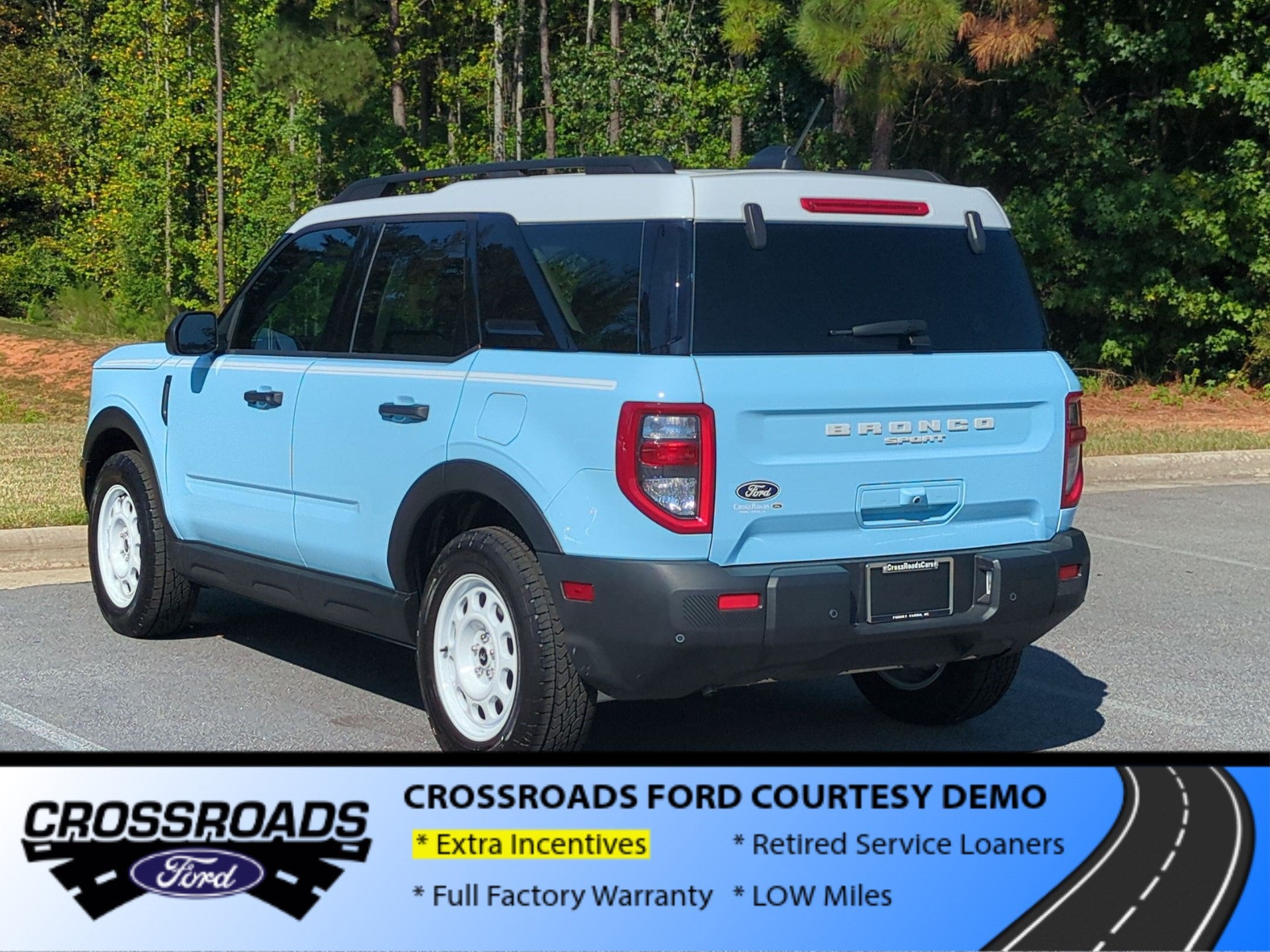 2026 Ford Bronco Sport Heritage - Crossroads Courtesy Vehicle