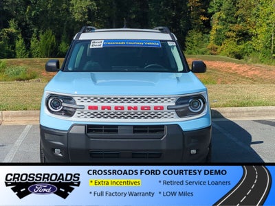 2026 Ford Bronco Sport Heritage - Crossroads Courtesy Vehicle