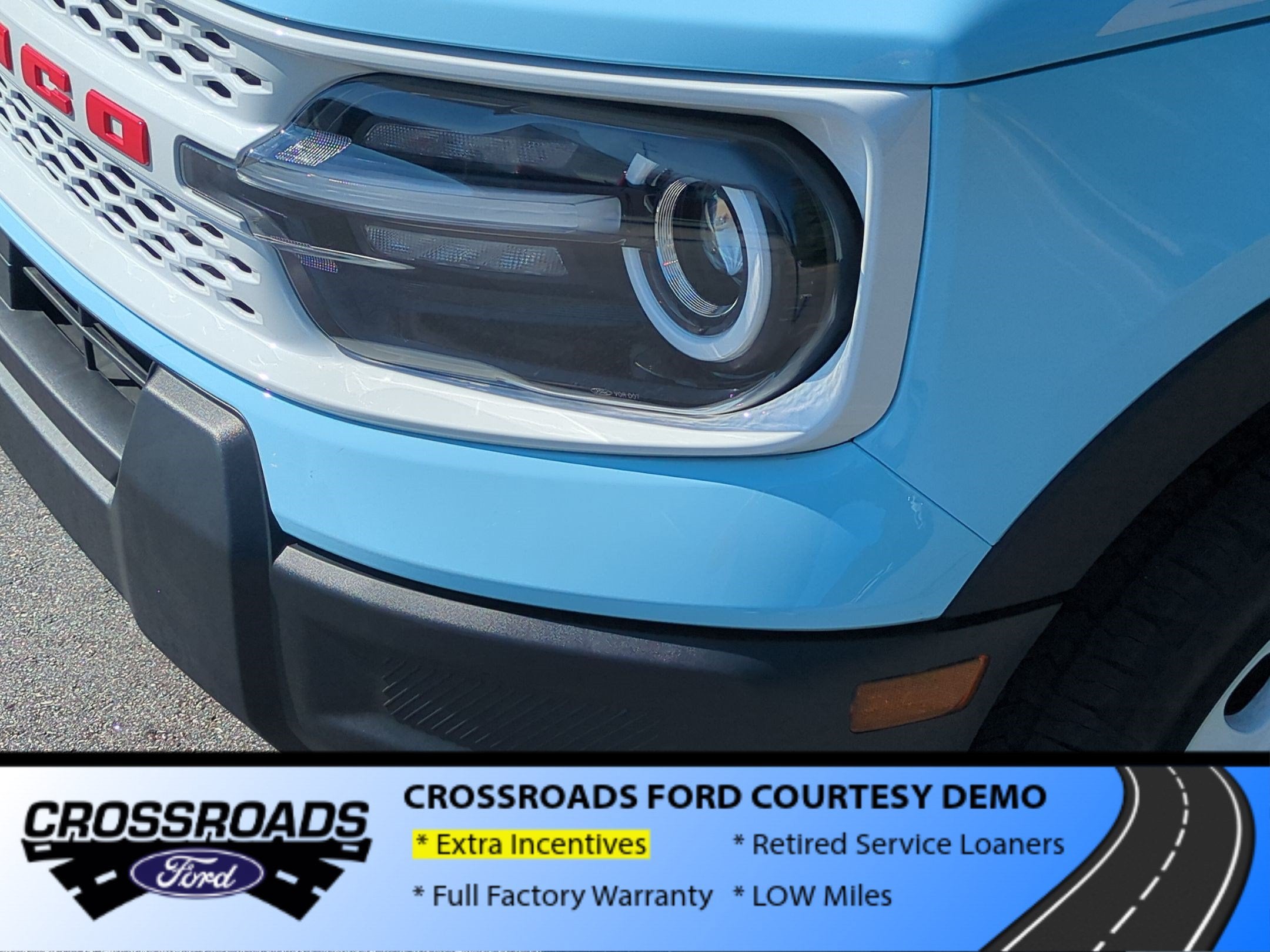 2026 Ford Bronco Sport Heritage - Crossroads Courtesy Vehicle