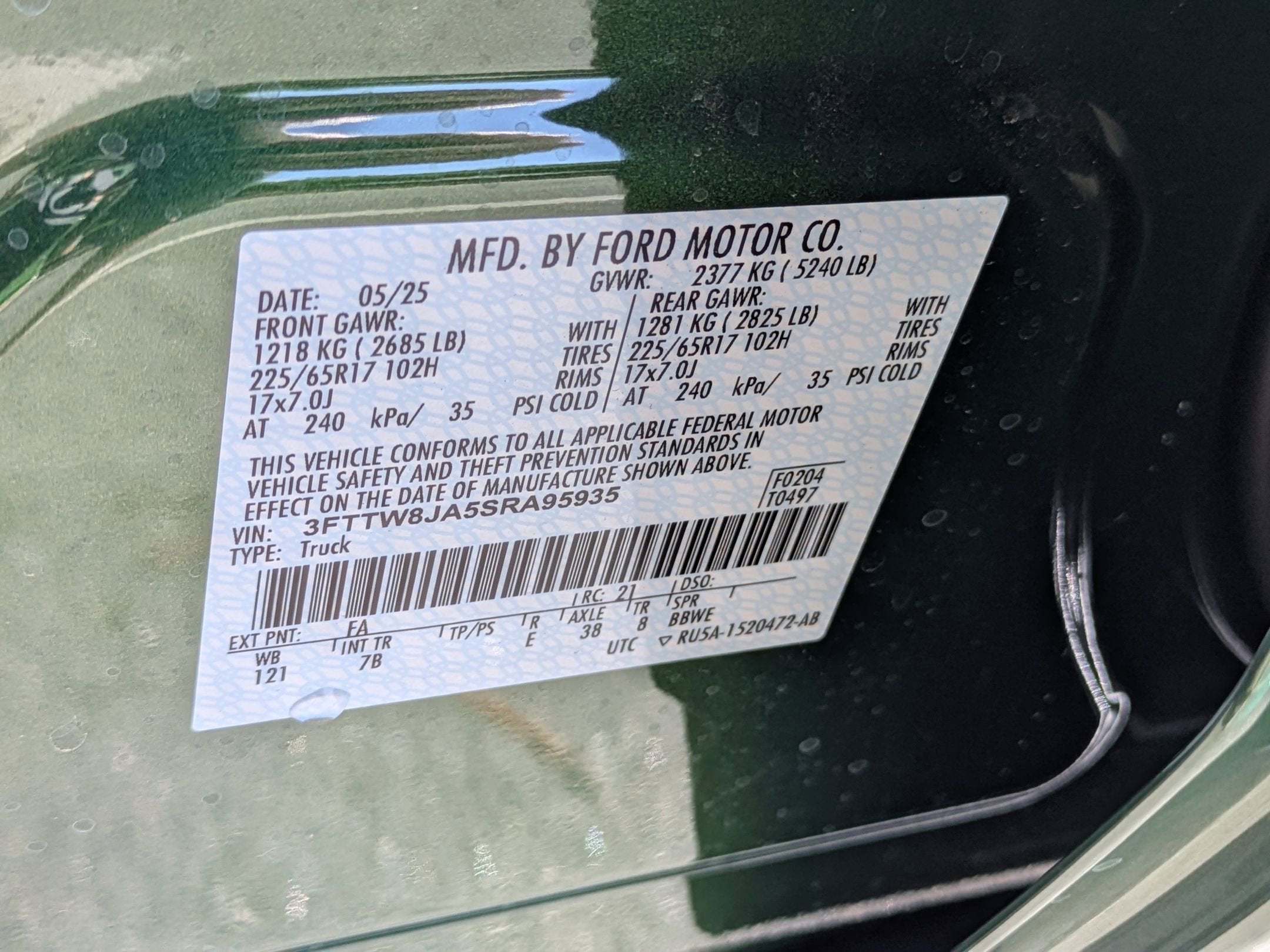 2025 Ford Maverick XLT