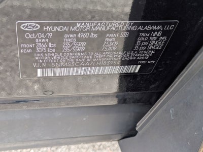 2020 Hyundai Santa Fe Limited