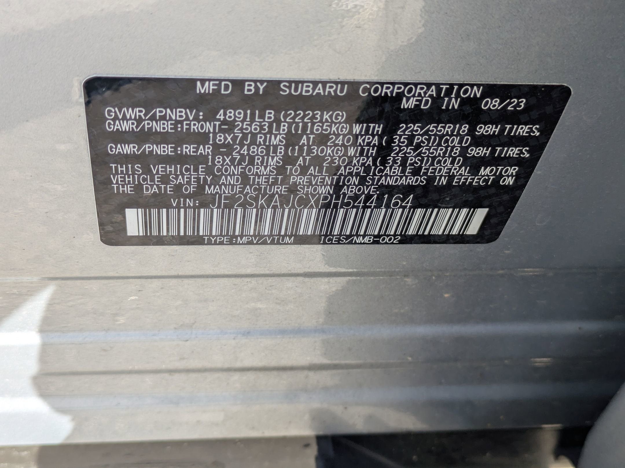 2023 Subaru Forester Sport