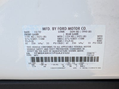 2023 Ford Explorer ST-Line