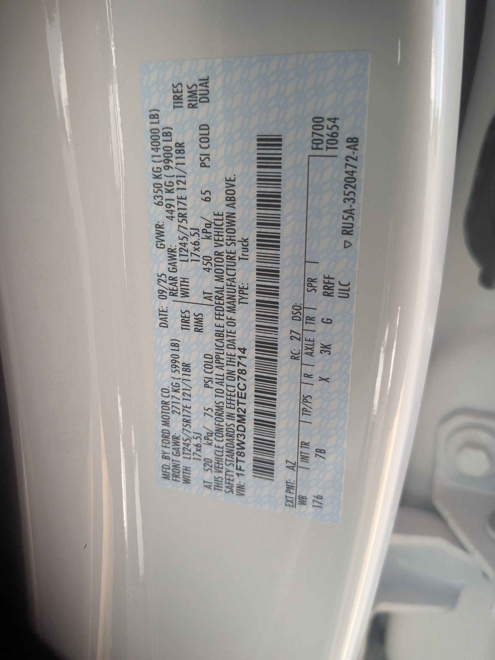 2026 Ford Super Duty F-350 DRW Platinum