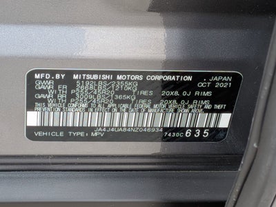 2022 Mitsubishi Outlander SE