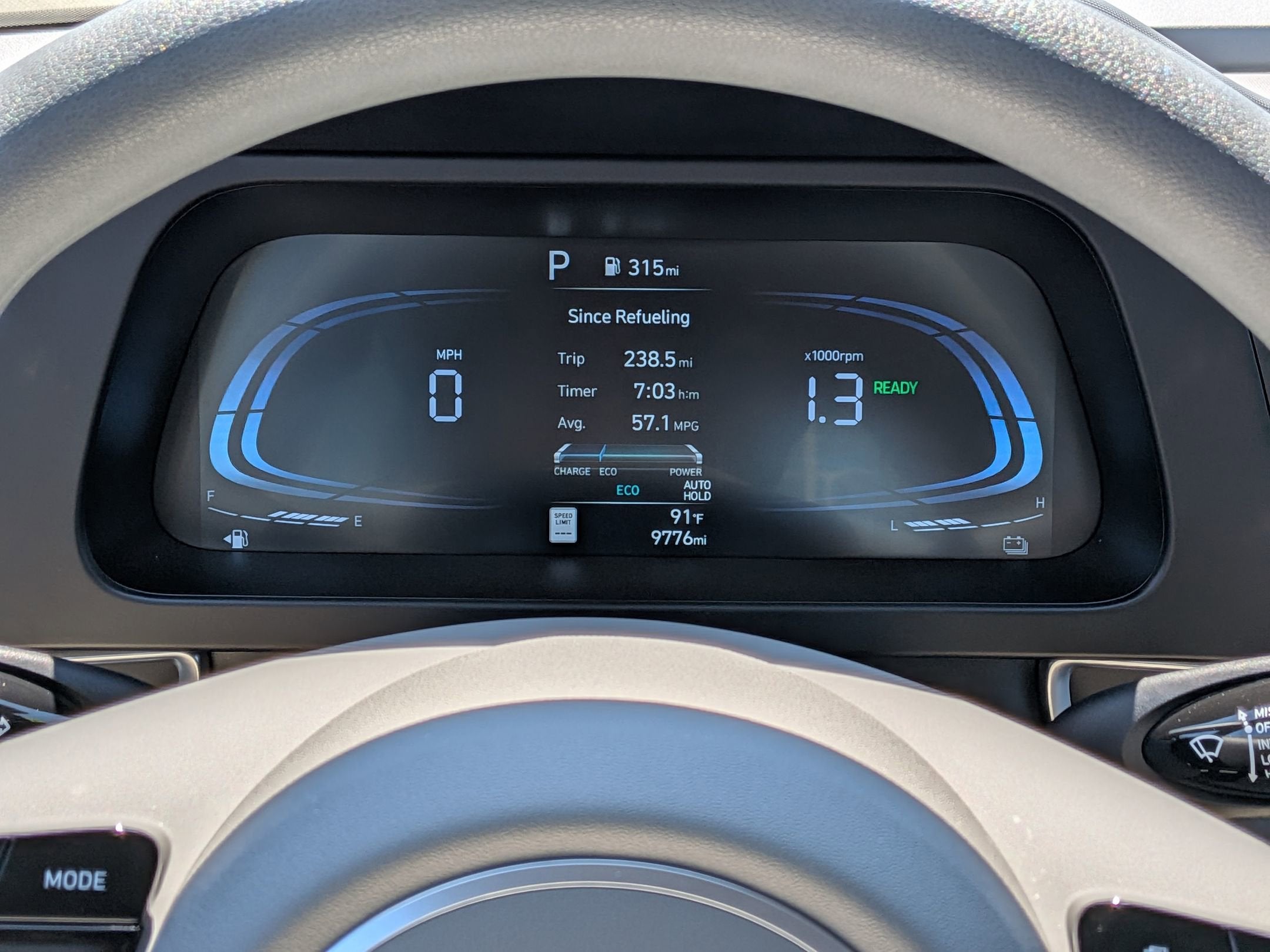 2025 Hyundai Elantra Hybrid Blue