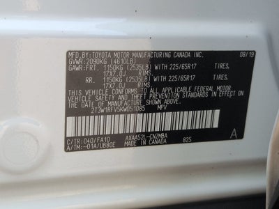 2019 Toyota RAV4 XLE