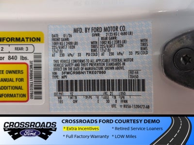 2026 Ford Bronco Sport Big Bend - Crossroads Courtesy Demo
