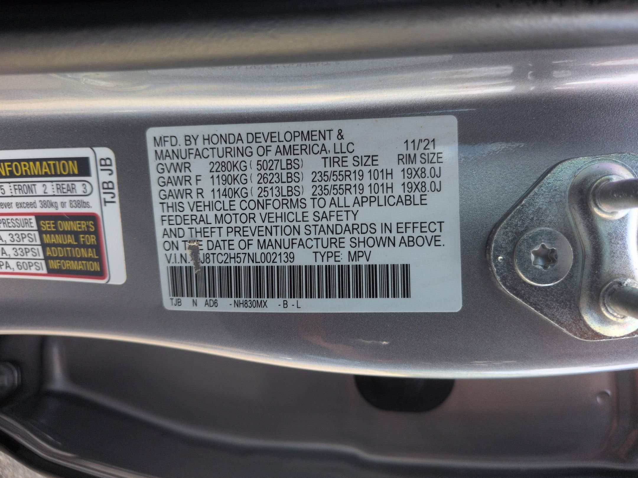 2022 Acura RDX w/Technology Package