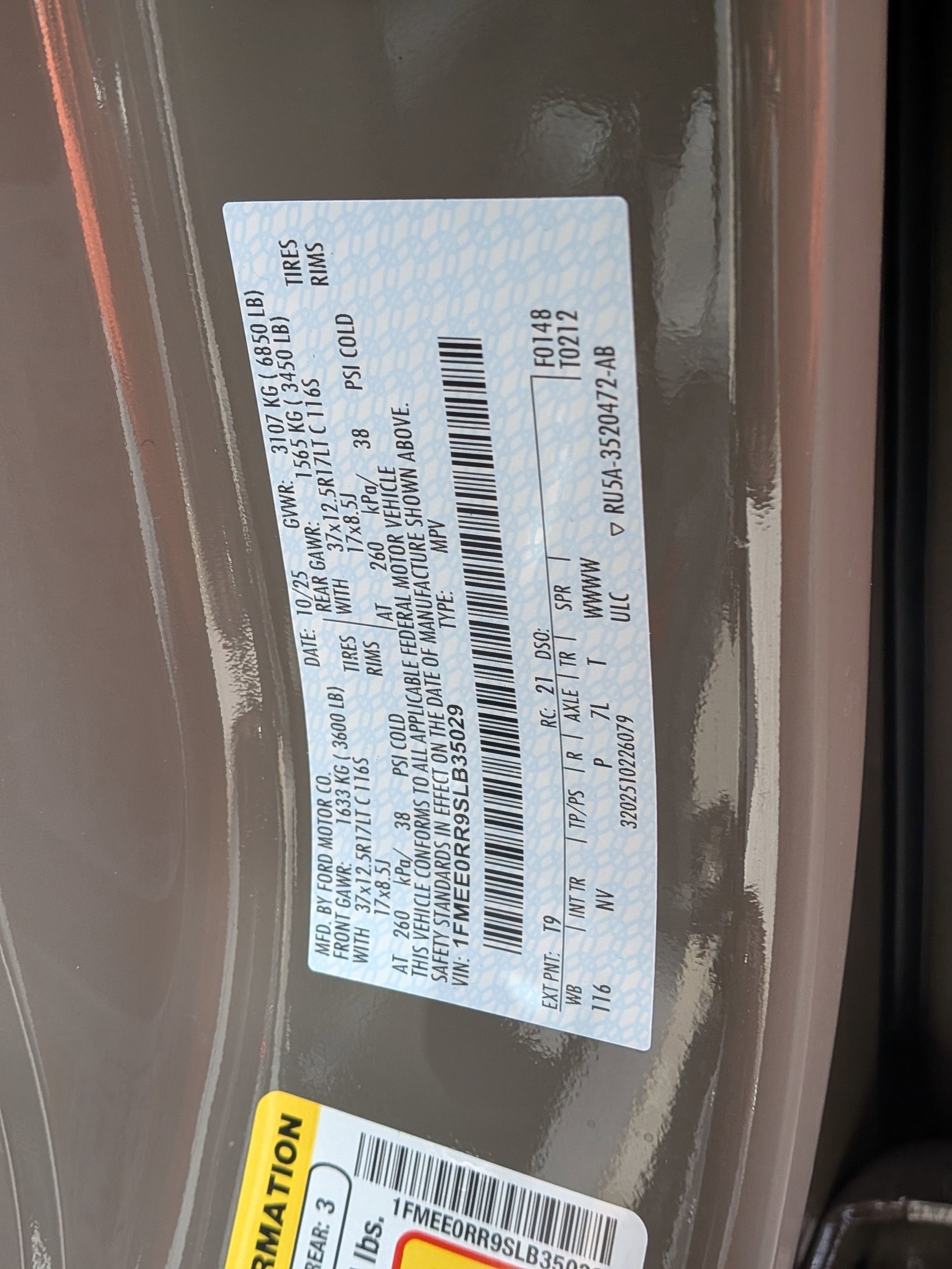 2025 Ford Bronco Raptor