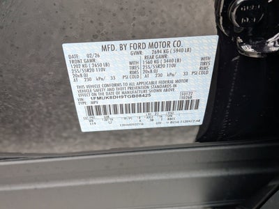 2026 Ford Explorer Active w/200A Pkg